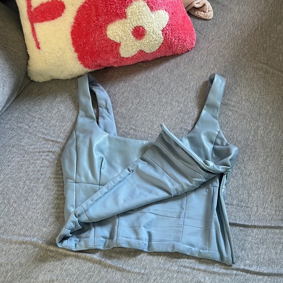 Aritzia Vegan Soft Leather Bustier XXS - Picture 4 of 6